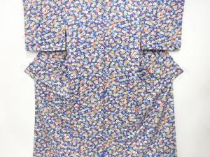 枝梅模様　小紋着物